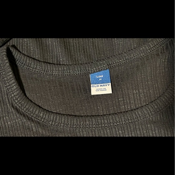 M Gray Ribbed Tank - Picture 6 of 7